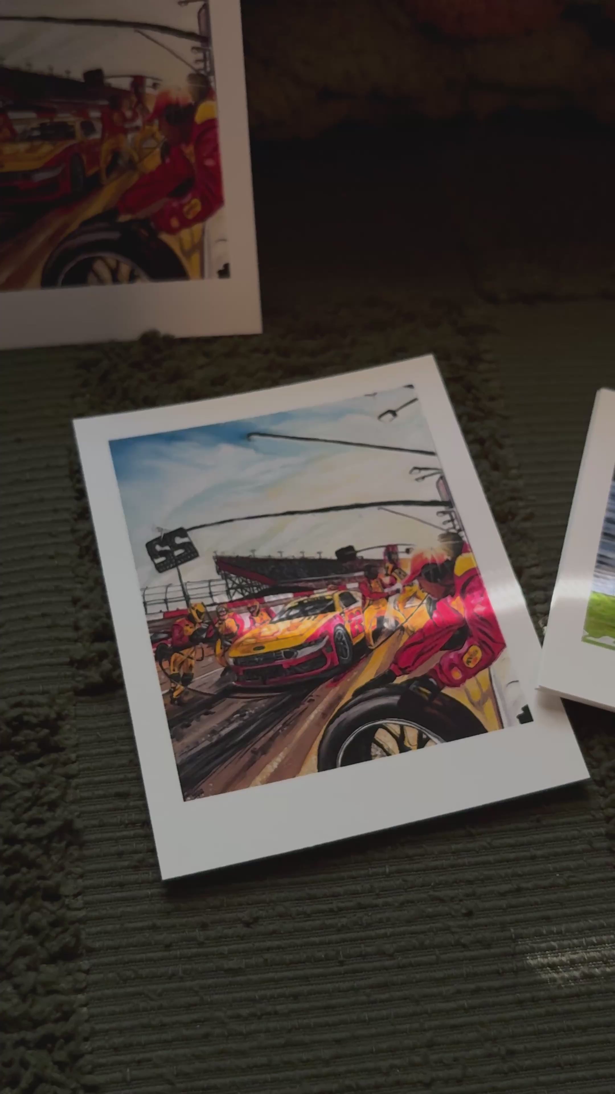Daytona Nights – Ryan Blaney Victory Mini Print